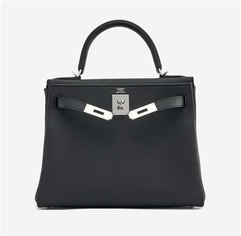 hermes kelly 28 togo black|hermes kelly 28cm sale.